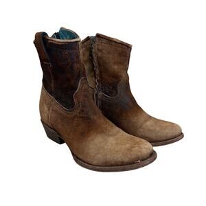 Corral Women’s Chocolate Ankle Boots Size 6.5 Medium C 1064